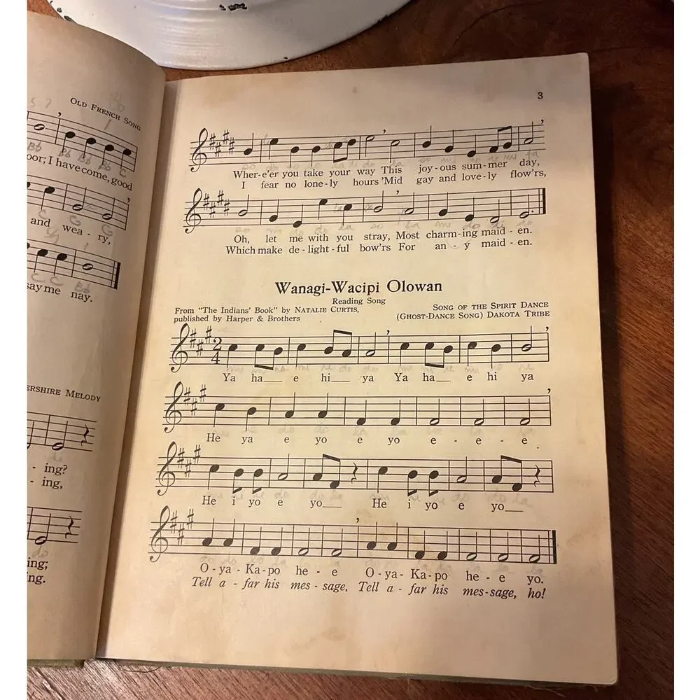 The Music Hour Fourth Book Dedicated to Edward MacDowell Song Book 1937